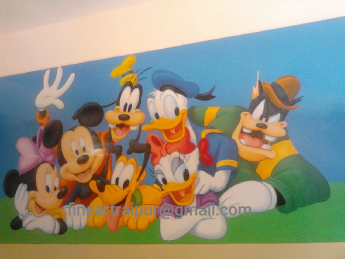FINE ART RAIPUR 3D CARTOON PAINTING fineartraipur.xtgem.com/3d+art+painting