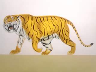 Pre school classroom painting 