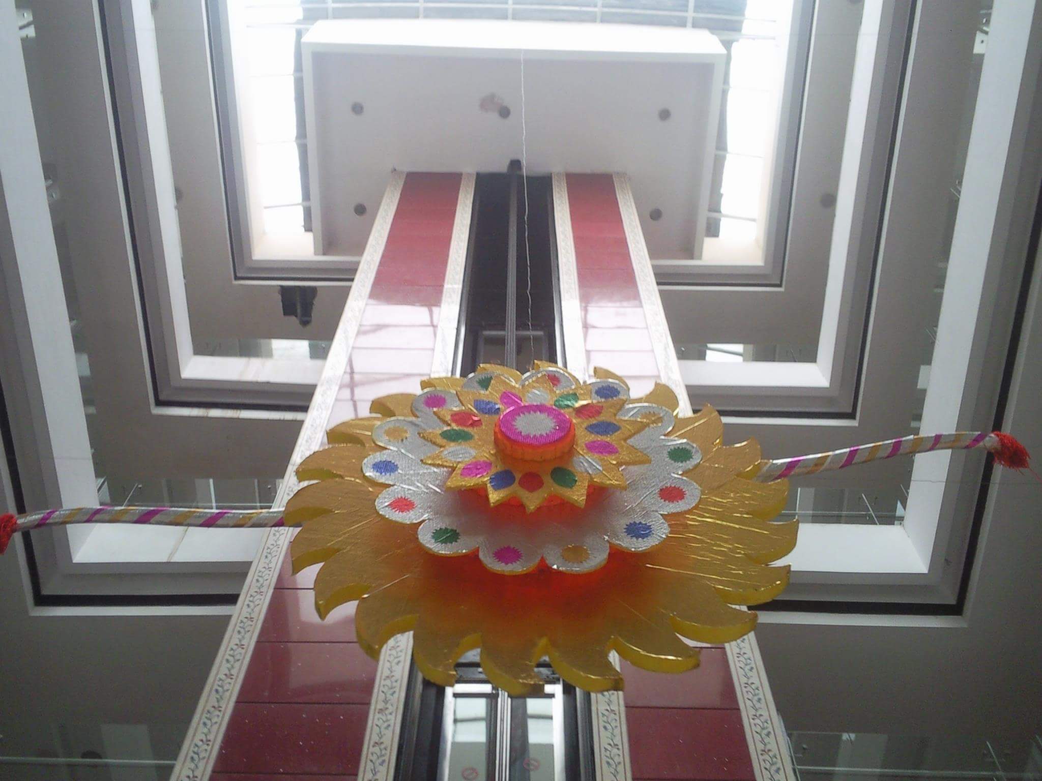 Thermocol mobel Rakhi
